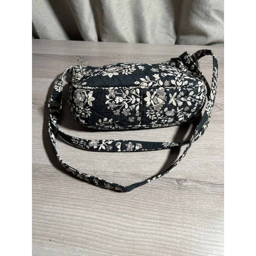 Vera Bradley Crossbody Bag Floral Quilted Cotton Adjustable Strap Small Festival